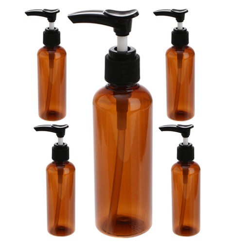 5 Pcs Press Bottle Empty Body Wash Bottles Pump for Liquids Travel - Picture 11 of 12