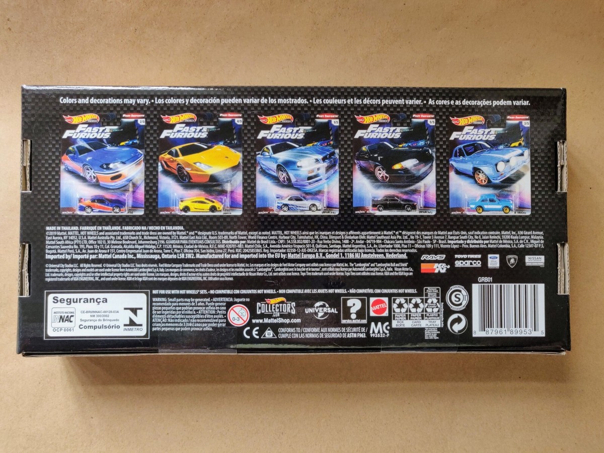 ミニカー HotWHeeLs FAST&d FURIOUS FAST IMPORTS Amazon.com: Hot Wheels Fast & Furious Nissan Skyline GT R