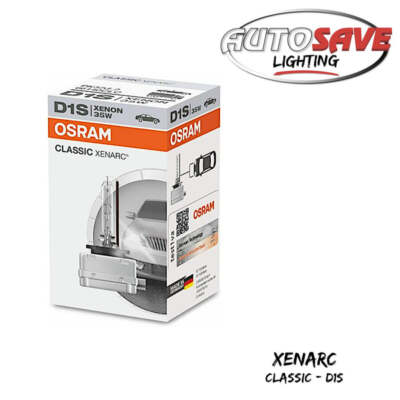 OSRAM - D1S Xenarc Classic Xenon Car Headlight Bulbs (Single)   **NEW IN STOCK**
