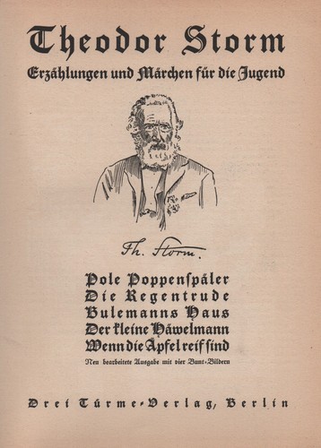 Theodor Storm "Erzählungen und Märchen" altes Märchenbuch 1935 FRAKTURSCHRIFT - Bild 5 von 6