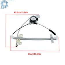 2001-2005 For Honda Civic Sedan Power Rear RH Window Regulator w/motor 741-745
