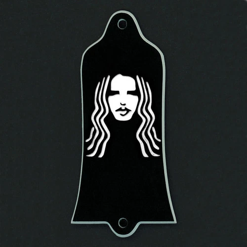 GUITAR TRUSS ROD COVER - Engraved - Fits GIBSON USA - CHRIS CORNELL- BLACK