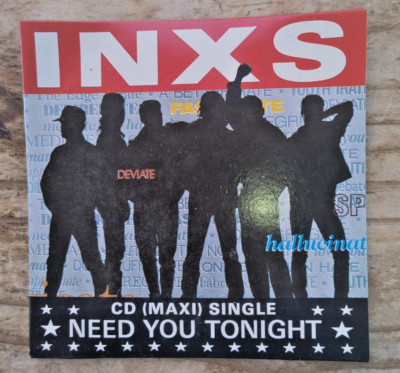 INXS ''NEED YOU TONIGHT / MEDIATE'' RARE 1987 W GERMANY CD SINGLE 888813-2
