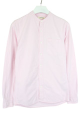 GoodThreads Slim Formal Shirt Mens Small Pocket Collared Button Pink