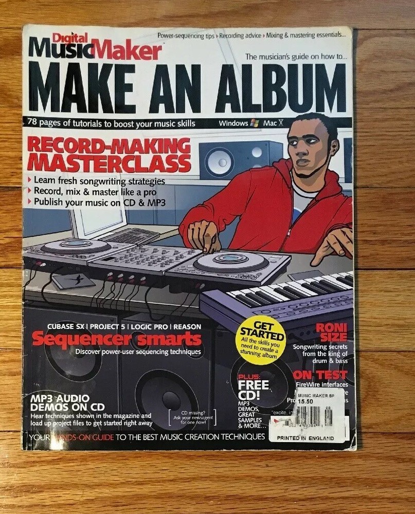 Digital Music Maker Magazine - Make An Album - Special Guide Pub. 2004