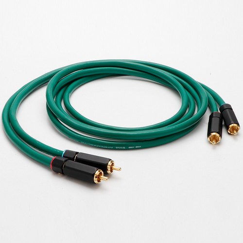 1 par de cable RCA plateado OFC HIFI audio RCA interconexión cable macho - Imagen 11 de 15