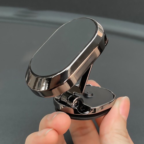Metal Magnetic Car Phone Holder Folding Magnet Dash Mount Mobile Phone Stand GPS - Picture 15 of 27