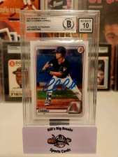 2020 Bowman Draft  Corbin Carroll RC Rare Auto Bills Big Breaks Sports Cards 🔥 