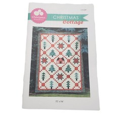 Christmas Cottage Christmas Quilt Size 70" x 94"
