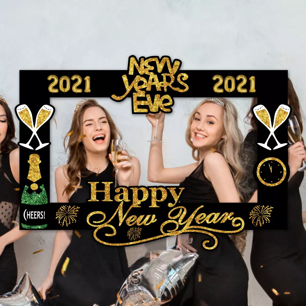 New years best sale photo booth props