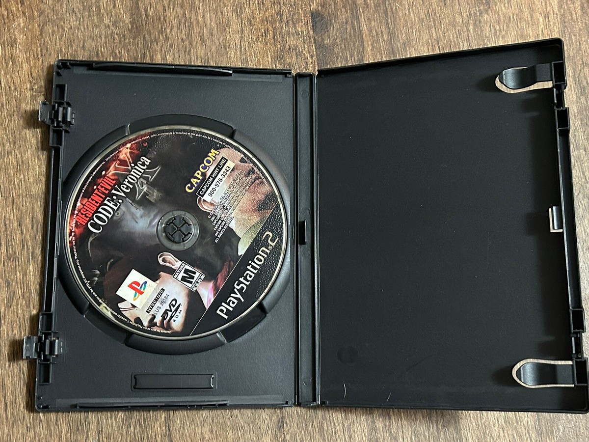 Jeu PS2 Resident Evil Code: Veronica X - Version PlayStation 2 - En Bon état