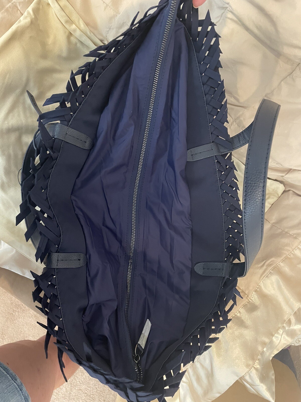 Naghedi Havana Travel Tote Women's Ink Blue NWT