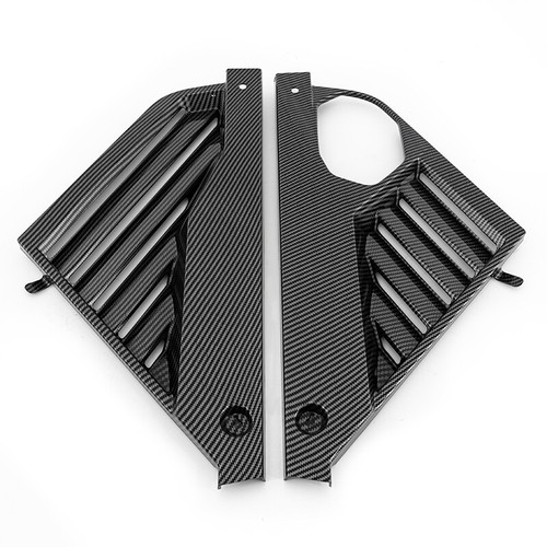 For Chevy Corvette C8 2020-24 Engine Bay Panel Cover Factory Style Carbon Fiber - Picture 9 of 14