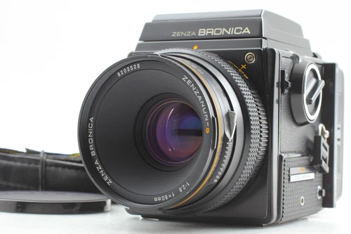 Read [N MINT] Zenza Bronica SQ Medium Format Film Camera S 80mm f/2.8 Lens JAPAN