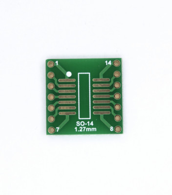 40pcs SO SOIC SSOP14 to DIP14 IC Adapter sop14 socket test experiment board SMD