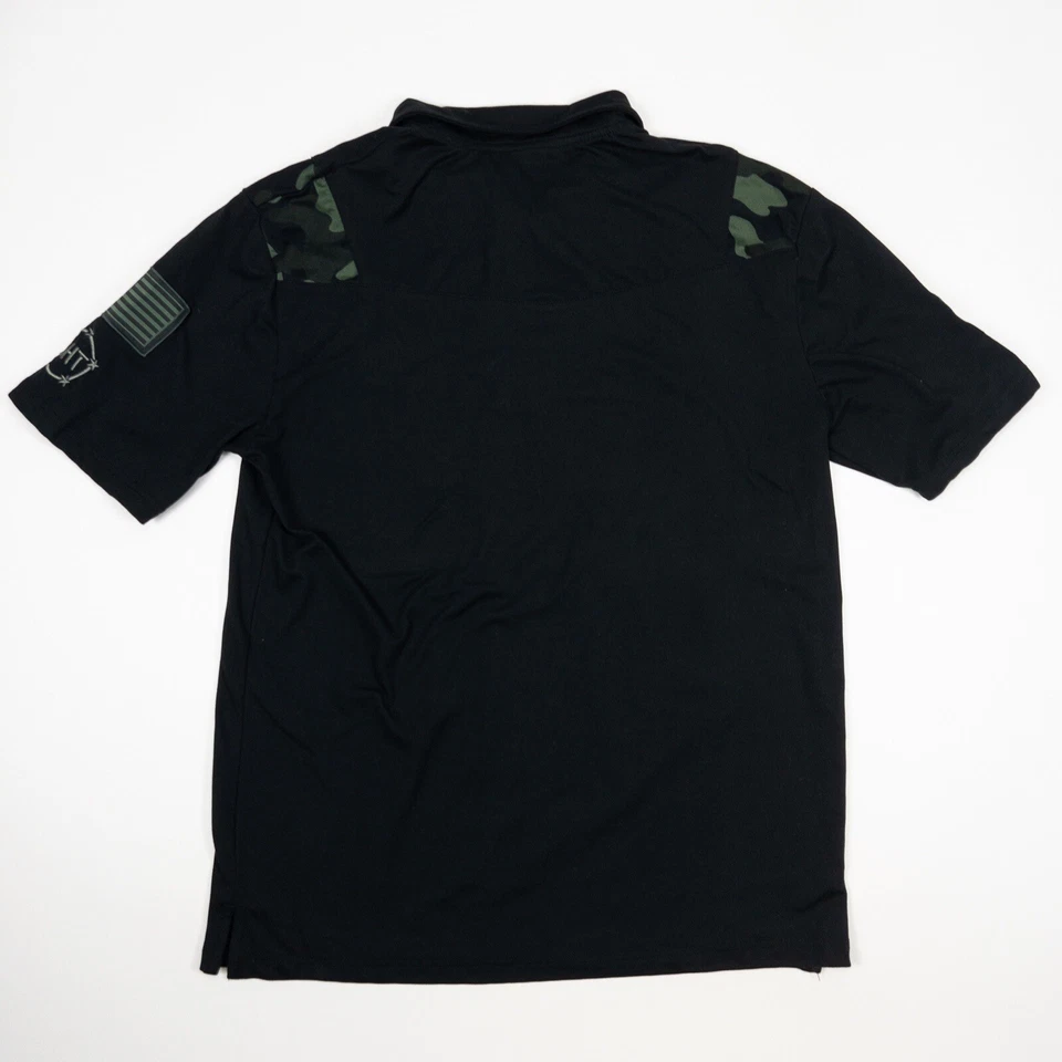 Gonzaga Bulldogs Colosseum Military Appreciation Polo Shirt Mens M - Image 3 of 4