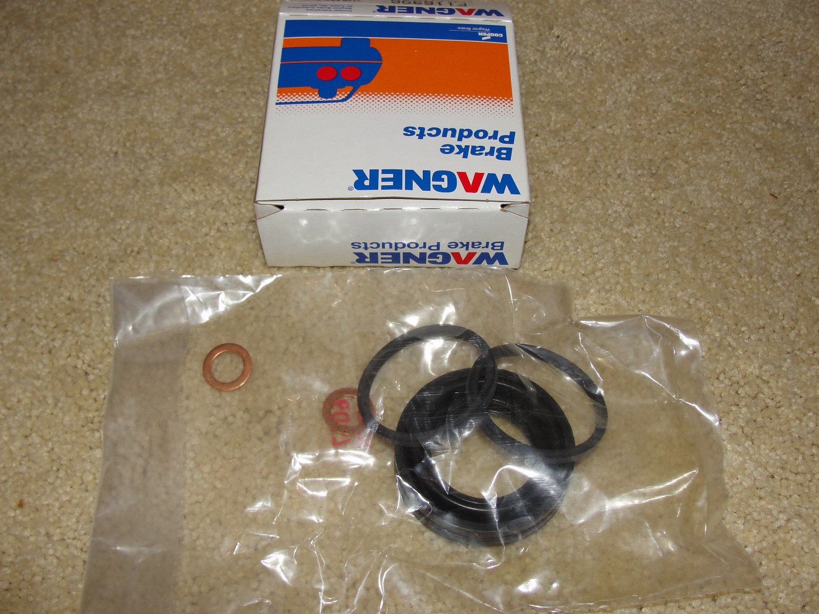 Disc Brake Caliper Repair Kit-Caliper Kit Wagner CK116396 for sale 