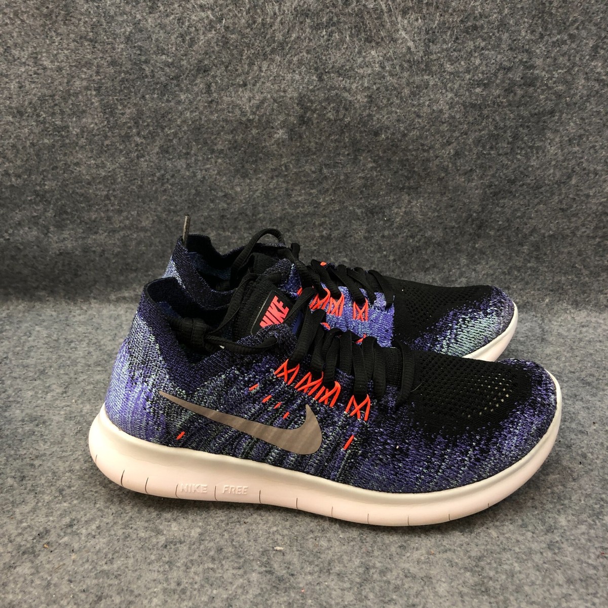 Purple Nike Free Run Flyknit Women's 2017 Nike Sneakers
