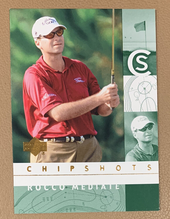 2002 Upper Deck Chip Shots #93 Rocco Mediate card