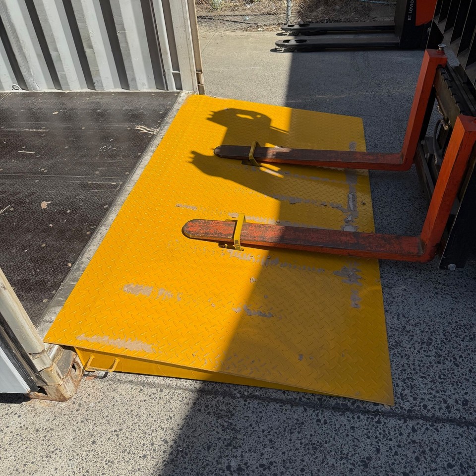 7T Capacity Container Ramp - Heavy Duty Forklift Loading Ramp, QLD and ...