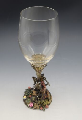 KIRKS FOLLY FAIRIES GODMOTHER GOBLET 8" MARKED VERY RARE - Picture 5 of 10