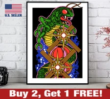 Centipede Arcade 18" x 24" Poster Print Game Room Man Cave 80s Retro Wall Art
