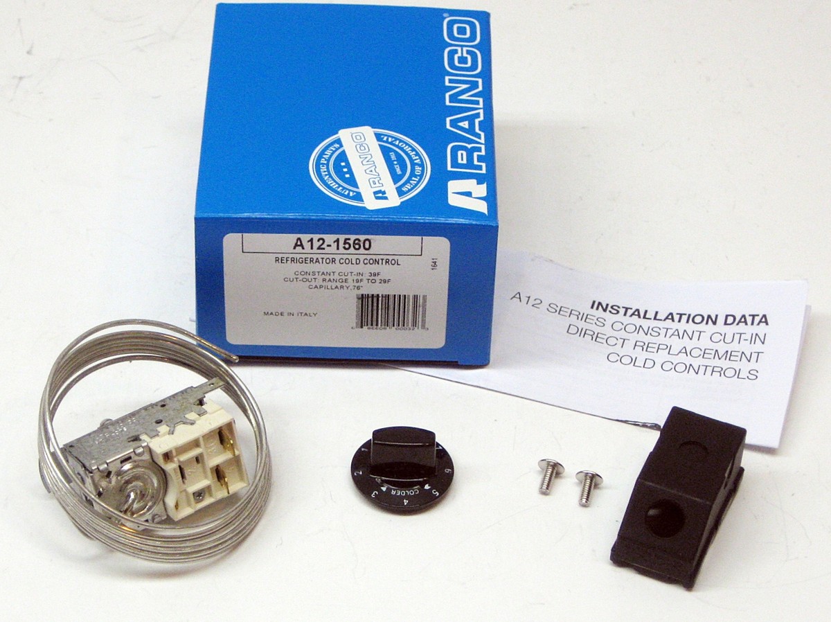 Ranco Temperature Cold Control for Coolers Refrigerators A12-1560