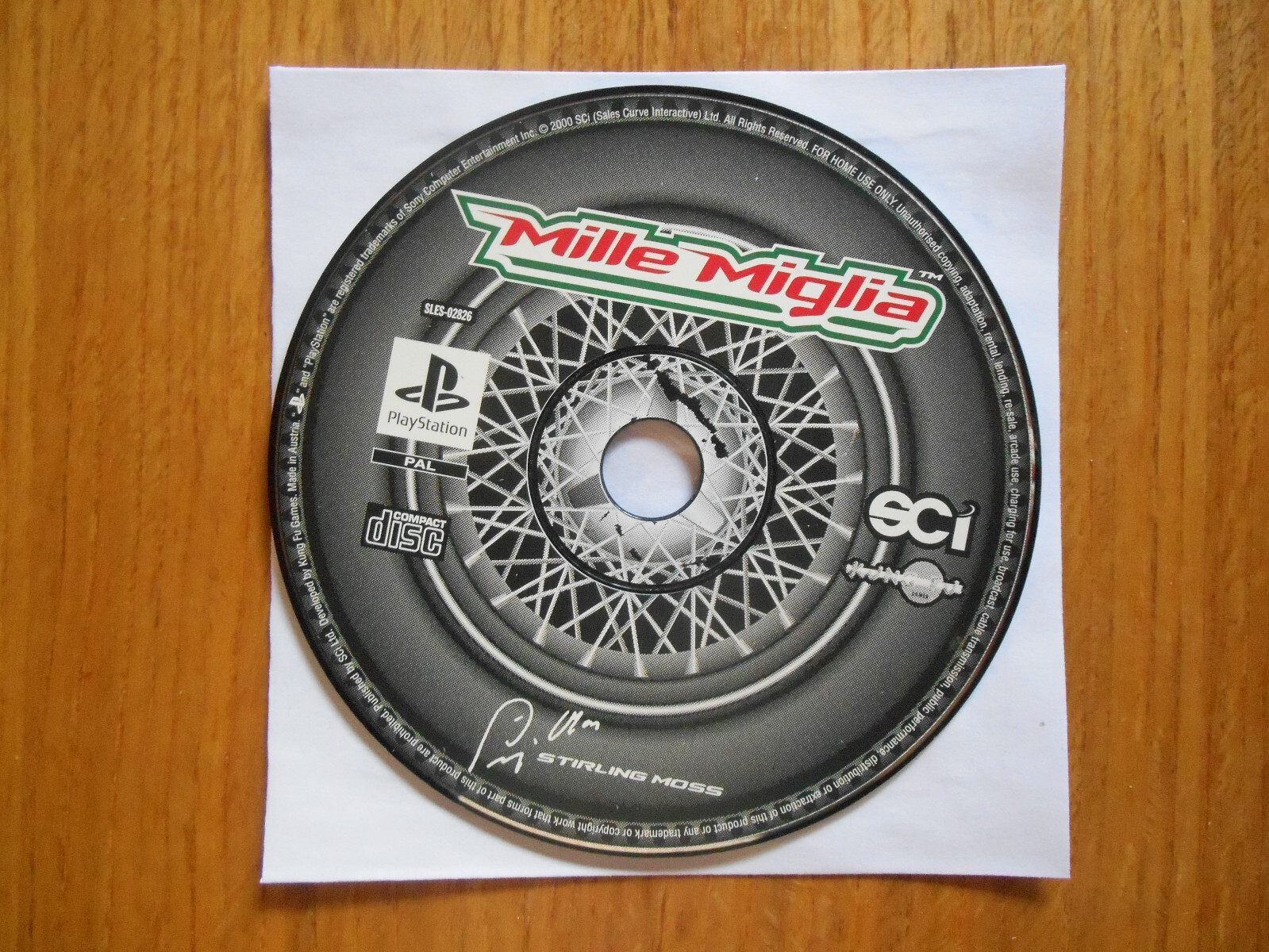 Mille Miglia ~~ Jeu PS1 CD Seul