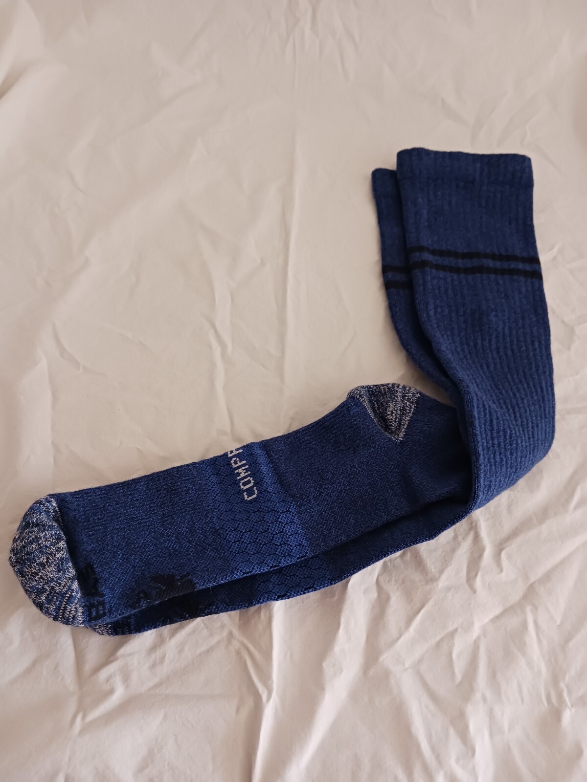 Bombas Everyday Compression Socks Blue Knee High Men's Size Large eBay