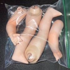 Vintage Bisque Doll Arms Legs Replacement Body Parts Possible