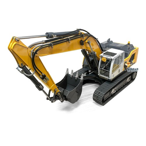 Metal 1/14 Hydraulic RC Excavator 945 Digger Model 5CH W/Light Sound Coupler - Picture 10 of 10