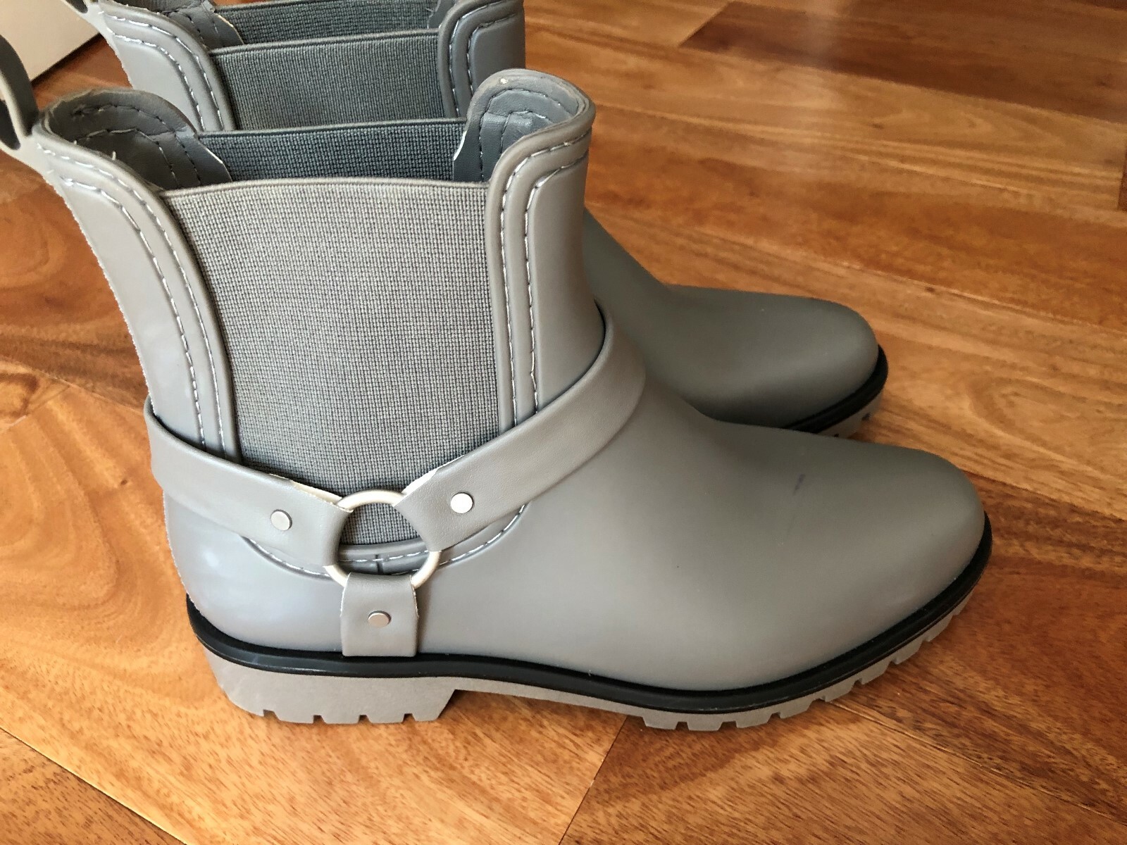 Bernardo Women's Zoe Rain Boot Gray 