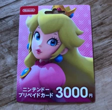 Nintendo Japan eShop 3000 Yen Pre-Paid Point Card Digital Code