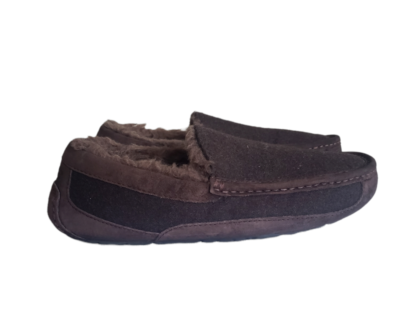 Ugg Australia Mens Ascot Wool Outdoor 3233 Fur Sheepskin Slip on shoes sz 11 UGG Australia 3233 Mens Ascot Wool Sheepskin Sherpa  main image 2