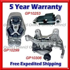 O440 Fits 2021-2024 Nissan Rogue 1.5L AUTO CVT Motor & Transmission Mount 3pc