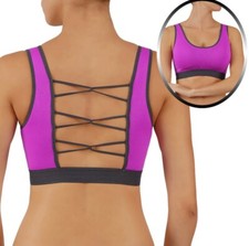 Criss Cross Back High Impact Sport Bra