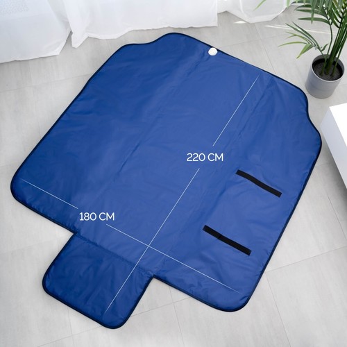 Infrarot Sauna Blanket Heizdecke Heizmatte CE Körper Abnehmen Fitness Saunadecke - Bild 17 von 26