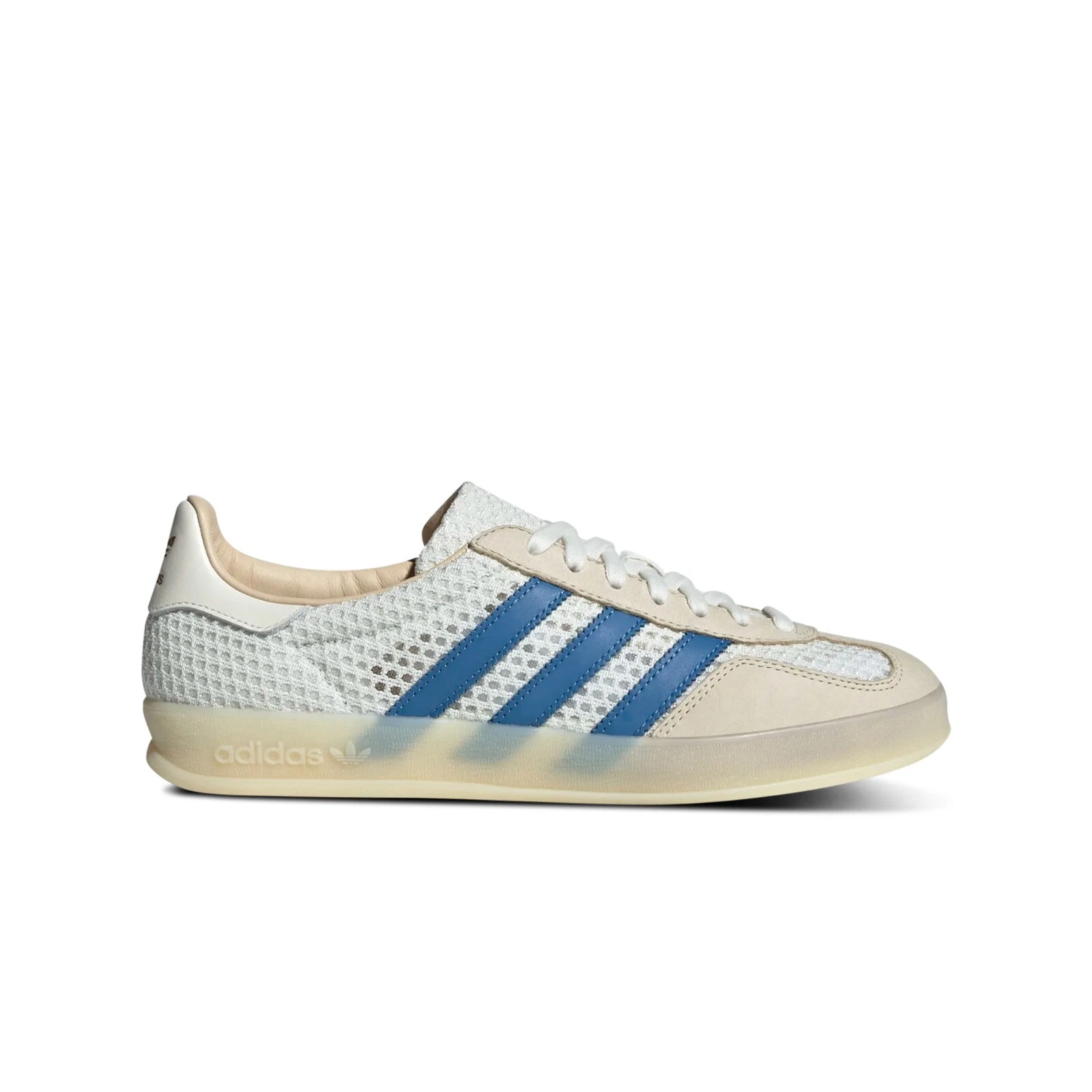 Adidas Originals Gazelle Indoor (Off White/Focus Blue/Warm Vanilla) Shoes JH5419