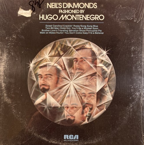 Neil's Diamonds Fashioned By Hugo Montenegro(RCA, 1973) Vinyl Lp New Sealed