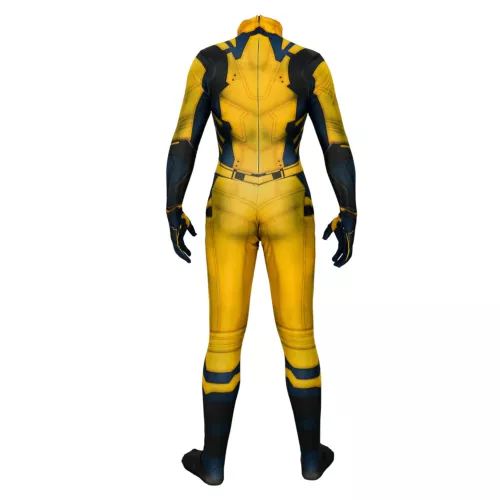 Adults Kids Deadpool 3 Wolverine Cosplay Costume Mens Boys Wolverine Jumpsuit - Picture 9 of 19