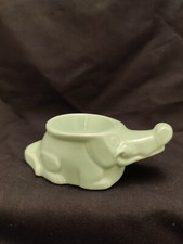 Vintage Carlton Ware Novelty Egg Cup Green Crocodile Alligator Eggcup VGC