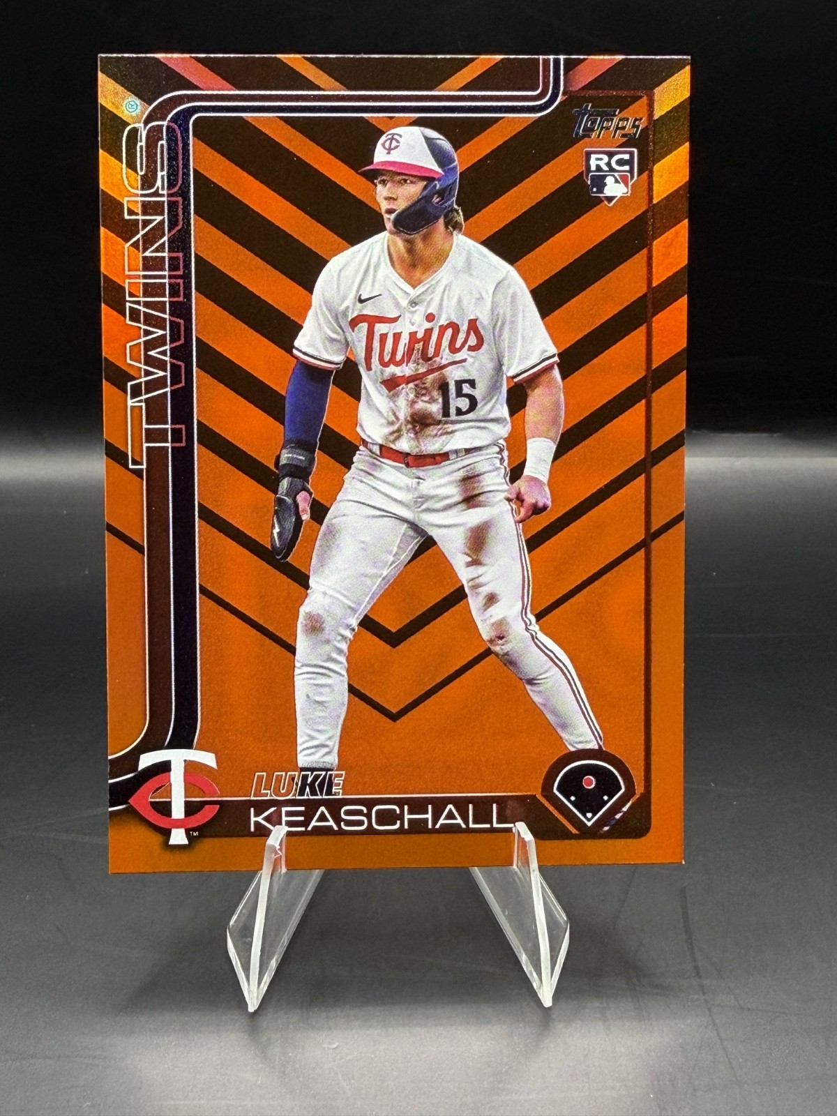 2025 Topps Update Luke Keaschall Minnesota Twins Holiday Rookie #US16