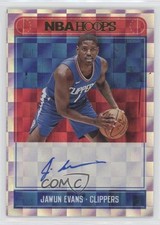 2017-18 Panini NBA Hoops Rookie Auto Jawun Evans #RA-JEV Auto 1u6