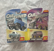 Mga Car Tuned Series 3 Diecast 64 Chevy Impala Blue 79 Gmc Vandura Purple