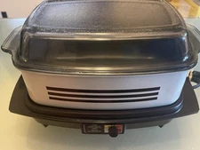 Slow Cooker—griddle—West bend—vintage—fully tested— Works—5 settings