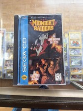 Midnight Raiders (Sega CD, 1994) Complete With Reg