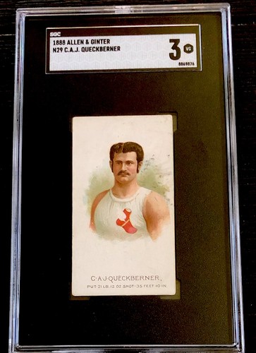 1888 N29 Allen & Ginter #40 Charles Queckberner