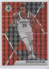 2019-20 Panini Mosaic Rookies Red Prizm Nic Claxton Nicolas Claxton #236 6f8