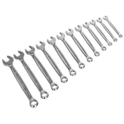 Sealey Premier Lock-On&trade; Kombinations-Schraubenschlüssel-Set 12-teilig AK63921