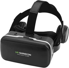 VR Shinecon Virtual Reality Glasses with VR30 Gamepad and Remote
